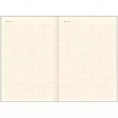 Записная книжка Лайт (клетка) "Greenwich Line" Urban. Yellow duotone, А5, 80 л, иск. кожа (Арт. - NA5-25482)