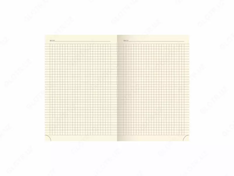 Записная книжка (клетка) "Berlingo" Double Black, иск. кожа, А5, 80 л., заст. резинка (Арт. - NB0_94501) Черная