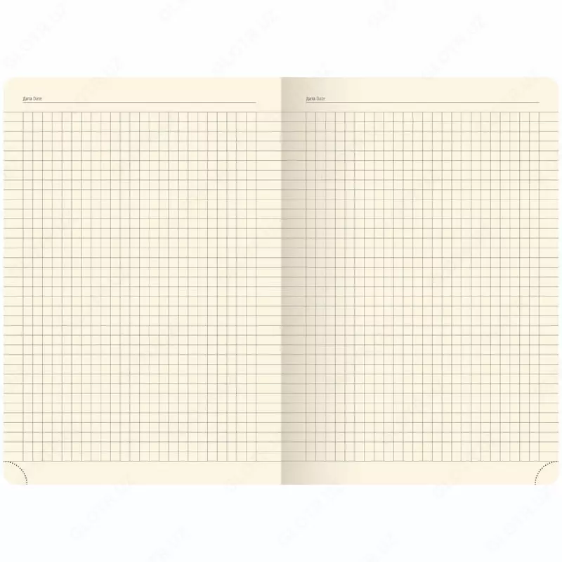 Записная книжка (клетка) "Berlingo" Fuze, иск. кожа, А5, 80 л. (Арт. - NB0_87504) Фуксия