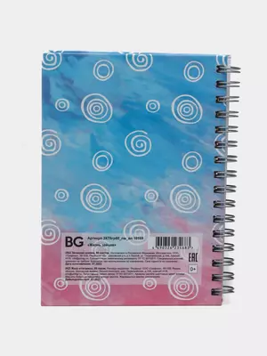 Записная книжка BG "Жизнь зайцев" А6, 80 л., тверд. обложка, мат. ламинация, выб. лак, гребень (Арт. - ЗКТ6гр80_лм_вл_10169)