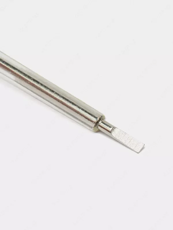 Индикаторная отвертка (тестер напряжения) "Deli Tools" 140 мм, светодиодная (Арт. - EDL8001) Белая