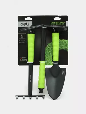 Набор инструментов для садоводства (3 предмета) "Deli Tools" 310 мм (Арт. - EDL580803)