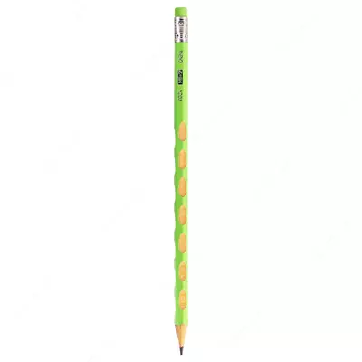 Чернографитный карандаш с ластиком "Deli" НВ, дерево, 3 цв. (Арт. - 024-HB-EC)