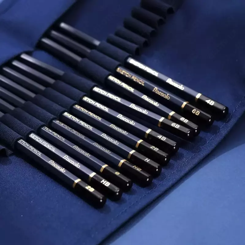 Набор карандашей для скетчинга "Deli" 27 шт, дерево (Арт. - 27-C)