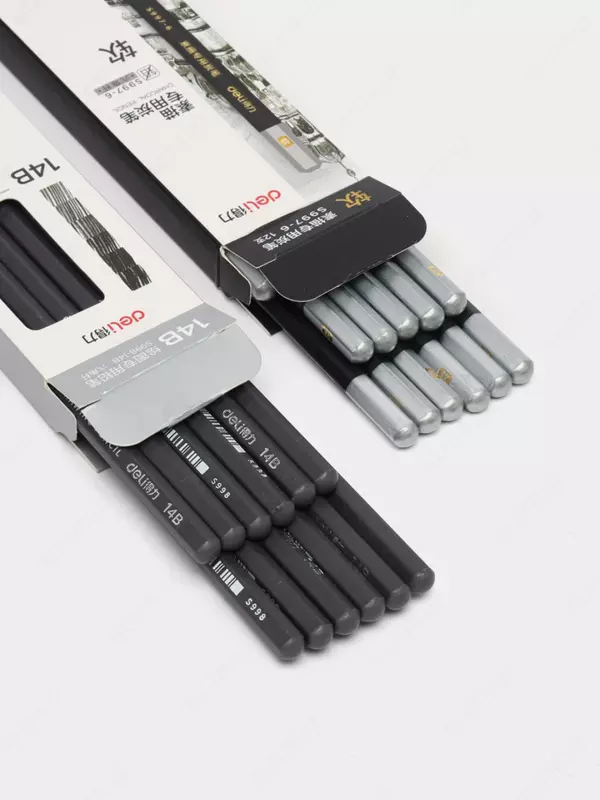 Набор карандашей для скетчинга "Deli" 576 шт, пласт. дисплей (Арт. - 998-S) Ассортимент