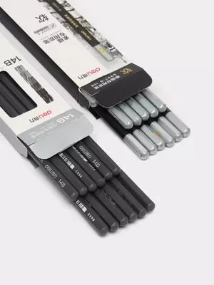 Набор карандашей для скетчинга "Deli" 576 шт, пласт. дисплей (Арт. - 998-S) Ассортимент