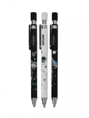 Mexanik grafit qalam o'chirgichli "Deli" Explore, 0,5 mm, plastmassa (Art. - 425-S) Assortiment