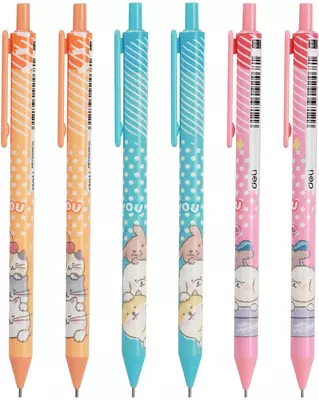 Механический чернографитный карандаш "Deli" Miyou, 0.7 мм, пластик, карт. дисплей (Арт. - 707-EU) Ассортимент