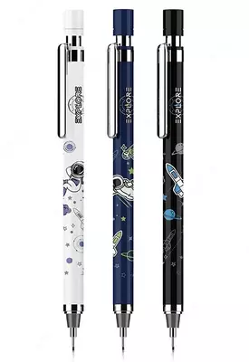 Механический чернографитный карандаш с ластиком "Deli" Explore, 0.7 мм, пластик (Арт. - 426-S) Ассортимент