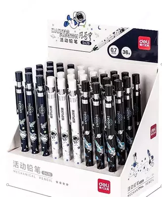 Механический чернографитный карандаш с ластиком "Deli" Explore, 0.7 мм, пластик (Арт. - 426-S) Ассортимент