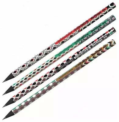 Чернографитный Карандаш "Berlingo" Arcade, НВ, черн. дерево, заточенный (Арт.- BP01104) Ассортимент