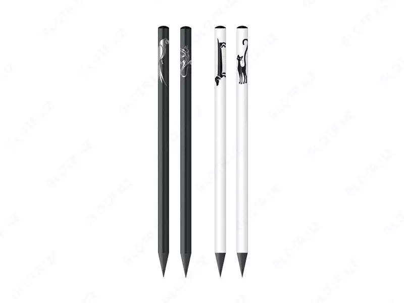 Qora grafit qalam "Berlingo" Riddle, HB, qora. yog'och, o'tkir (Art.- BP01165) Qora/Oq