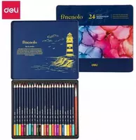 Набор цветных акварельных карандашей "Deli" Finenolo