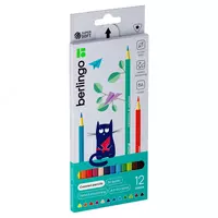 Rangli qalamlar to'plami "Berlingo" SuperSoft. Bir vaqtlar mushuk yashagan