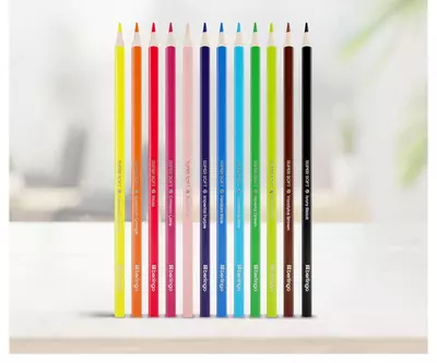 Rangli qalamlar to'plami "Berlingo" SuperSoft. Bir vaqtlar mushuk yashagan, 12 ta rang, kartalar. o'ram, o'tkir (Art. - SS00512)