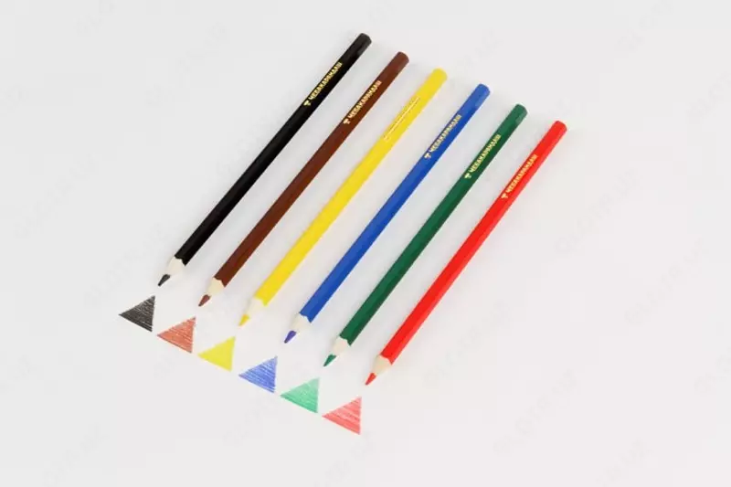 Набор цветных карандашей "Мульти-Пульти" Чебурашка, 6 цв, картонная уп., заточен (Арт. - CPЧБ_52995)