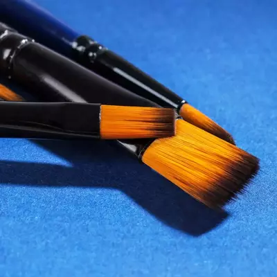 Набор художественных кистей "Deli" Finenolo, нейлон, 6 шт, мягкие (Арт. - 277-EC)