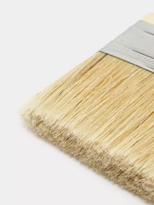 Малярная плоская кисть 3 Малярная плоская кисть 3" (иск. щетина) "Deli" Tools, дерев. ручка, шир. 76.2 мм (Арт.- EDL509123)