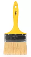 Малярная плоская кисть 4" (иск. щетина) "Deli" Tools