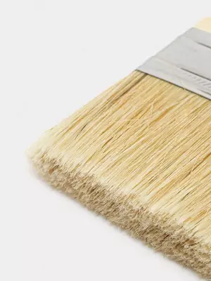 Малярная плоская кисть 4 Малярная плоская кисть 4" (иск. щетина) "Deli" Tools, пласт. ручка, шир. 101.6 мм (Арт.- EDL509114)