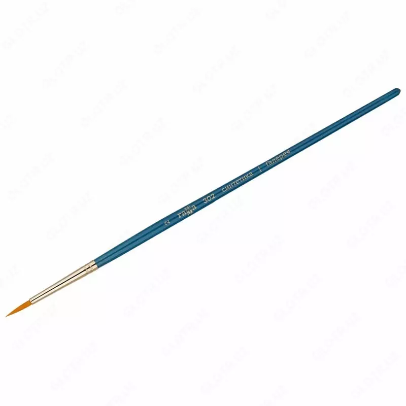 Badiiy dumaloq cho'tka № 2 (sintetik) Gamma "Galereya", qisqa tutqich (Art. - 302002)