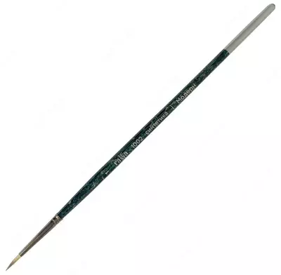 Badiiy dumaloq cho'tka №1 (sintetik) Gamma "Zamonaviy", qisqa tutqich (Art. - 1002001)