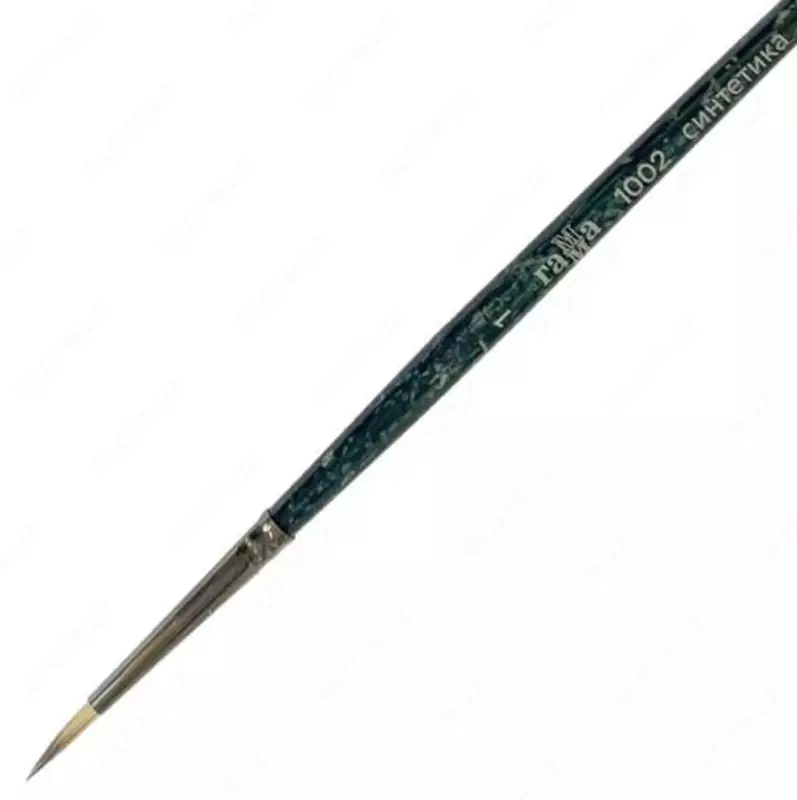 Badiiy dumaloq cho'tka №1 (sintetik) Gamma "Zamonaviy", qisqa tutqich (Art. - 1002001)