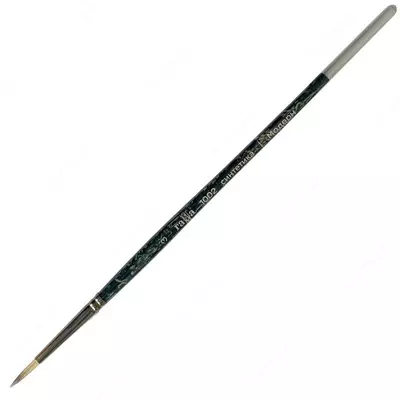 Художественная круглая кисть № 3 (синтетика) Гамма "Модерн", короткая ручка (Арт. - 1002003)