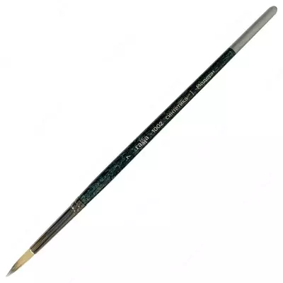 Художественная круглая кисть № 7 (синтетика) Гамма "Модерн", короткая ручка (Арт. - 1002007)