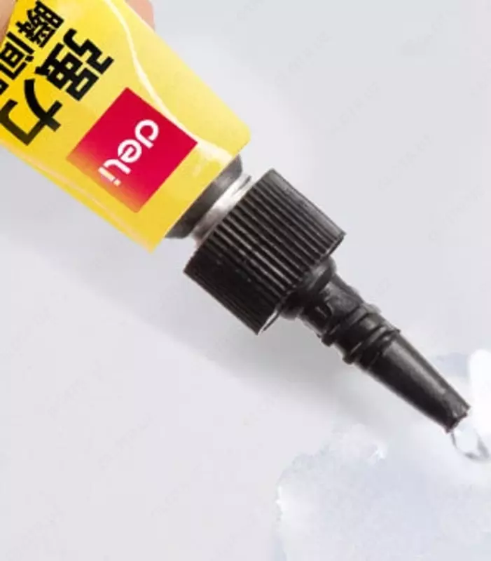 Универсальный Super-клей "Deli" 3 гр., прозрачный, быстросохнущий (Арт. - 53588)