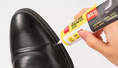 Oyoq kiyimlari uchun super elim "Deli" 60 ml., shaffof, tez quriydigan (Art. - 53582)