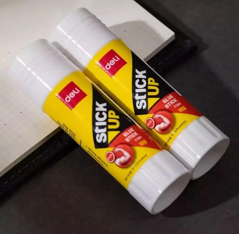 Канцелярский клей - карандаш "Deli" StickUP, 15 гр, блистер, 2 шт. (Арт. - 7104-MT-E)