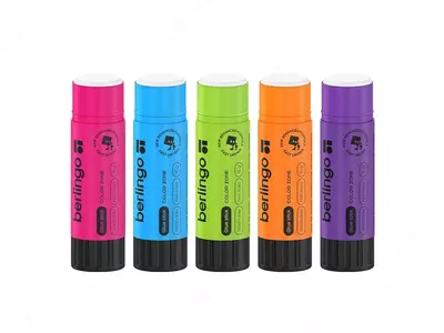 Клей - карандаш "Berlingo" Color Zone 15 гр. (Арт. - FPp_15016) Ассортимент