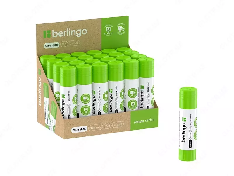 Yelim tayoq "Berlingo" Green Series, 21 g, sabzavot. komponentlar (modda - FPp_21200)