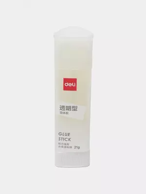 Клей - карандаш (повышенная вязкость) "Deli" 21 гр., прозрачный (Арт. - 53409)