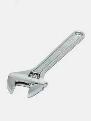 Монтажный ключ (разводной) "Deli Tools" 200 мм, 0-28 мм (Арт. - EDL008A) Хром