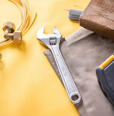 Монтажный ключ (разводной) "Deli Tools" 200 мм, 0-28 мм (Арт. - EDL008A) Хром