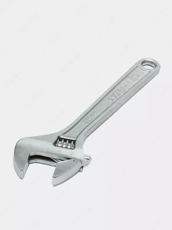 O'rnatish kaliti (sozlanishi mumkin) "Deli Tools" 200 mm, 0-28 mm (Art. - EDL008A) Chrome