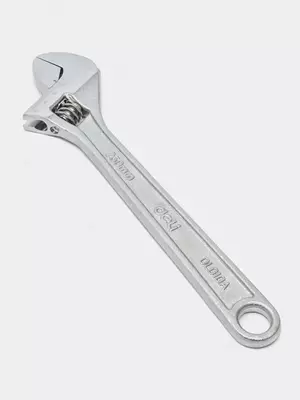 O'rnatish kaliti (sozlanishi mumkin) "Deli Tools" 250 mm, 0-30 mm (Art. - EDL010A) Chrome