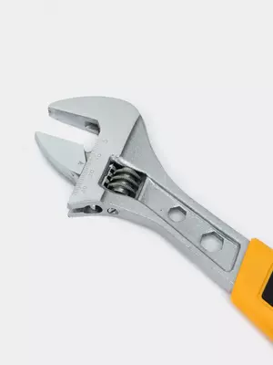 Монтажный ключ (разводной) "Deli Tools" 250 мм, 0-30 мм, резин. рукоять (Арт. - EDL30110) Хром