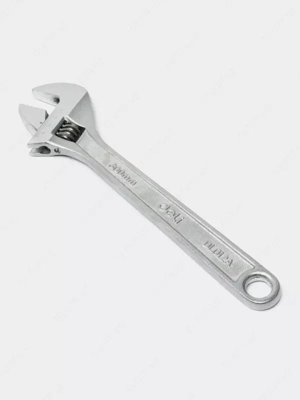 Монтажный ключ (разводной) "Deli Tools" 300 мм, 0-36 мм (Арт. - EDL012A) Хром