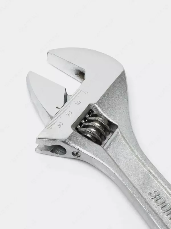 Монтажный ключ (разводной) "Deli Tools" 300 мм, 0-36 мм (Арт. - EDL012A) Хром