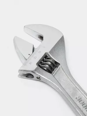 Монтажный ключ (разводной) "Deli Tools" 300 мм, 0-36 мм (Арт. - EDL012A) Хром