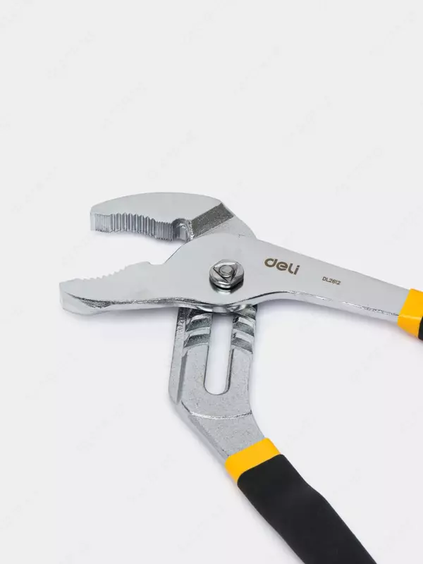 Santexnika kaliti (sozlanishi pense) "Deli Tools" 305 mm, 12-65 mm, quyish dastagi (Art. - EDL2612)