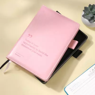 Записная книжка (линия) "Deli" А5, 210 х 143 мм, 144 л., иск. кожа, закладка ляссе (Арт. - 012-EN) Ассортимент