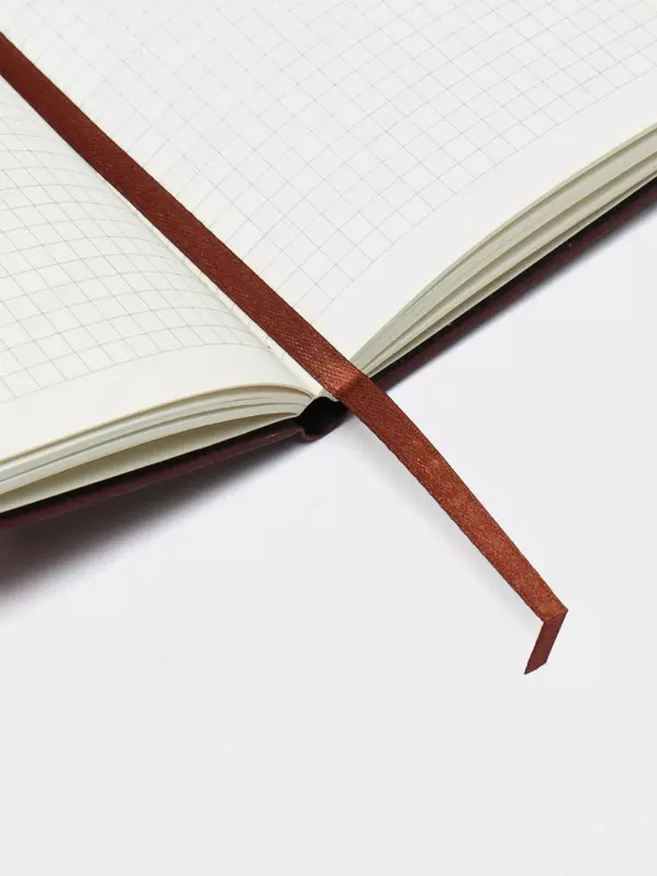 Noutbuk (hujayra) "Deli" A5, 210 x 143 mm, 96 p., xatcho'p (Art. - 116G-N-rd) To'q/Qizil