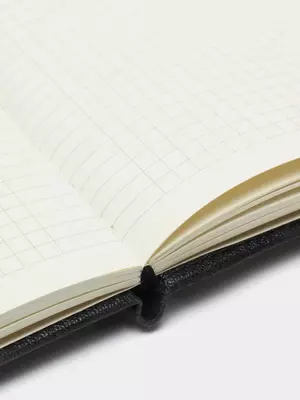 Записная книжка (клетка) "Deli" А5, 210 х 143 мм, 96 л. (Арт. - 118G-N-lgr) Светло/серая