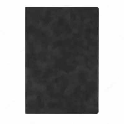 Записная книжка (клетка) "Deli" А5, 210 × 143 мм, 96 л., закладка-ляссе, темно-серая