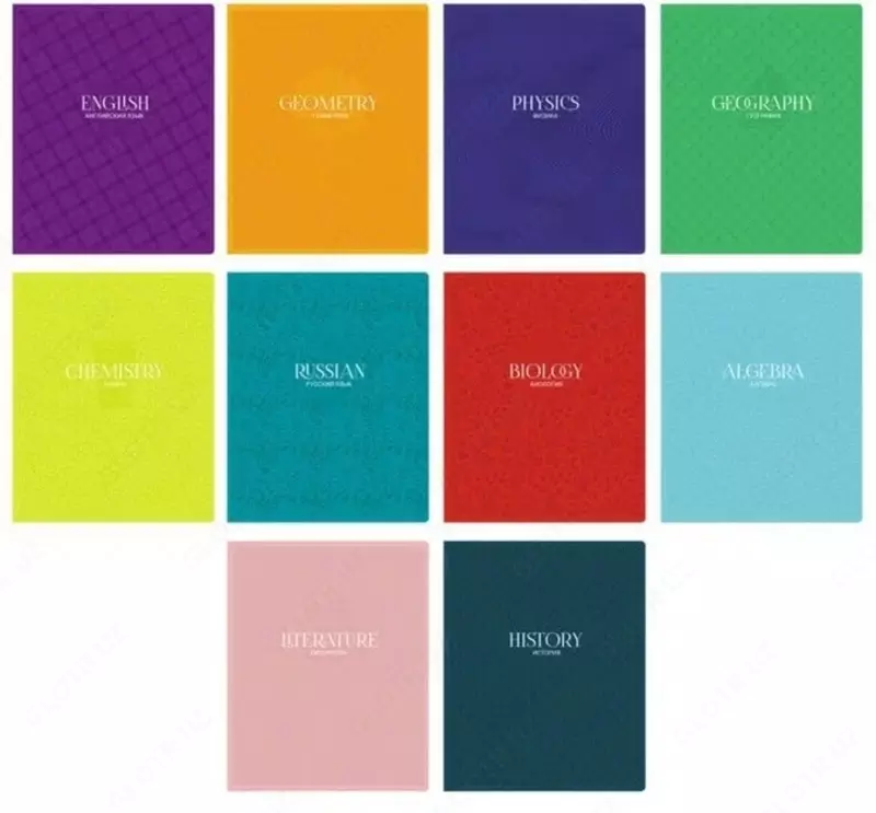 Предметная тетрадь (клетка, линия) "BG" Monocolor. Perfection, 48 л, матов. ламин. (Арт. - ТПК5ск48_вл_шт) Ассортимент