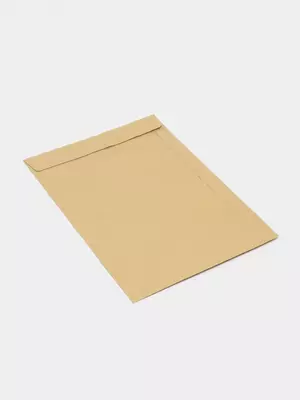 Крафтовый конверт "ALTA" C4+, 250 х 353 мм, 90 г/м2, отрывная лента (Арт. - 3684)